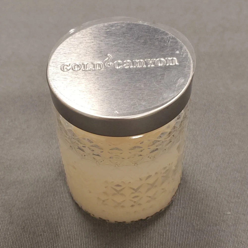 Unscented Gold Canyon 5‎ oz/mini candle with 75% fill - 4 Pack- Group 1